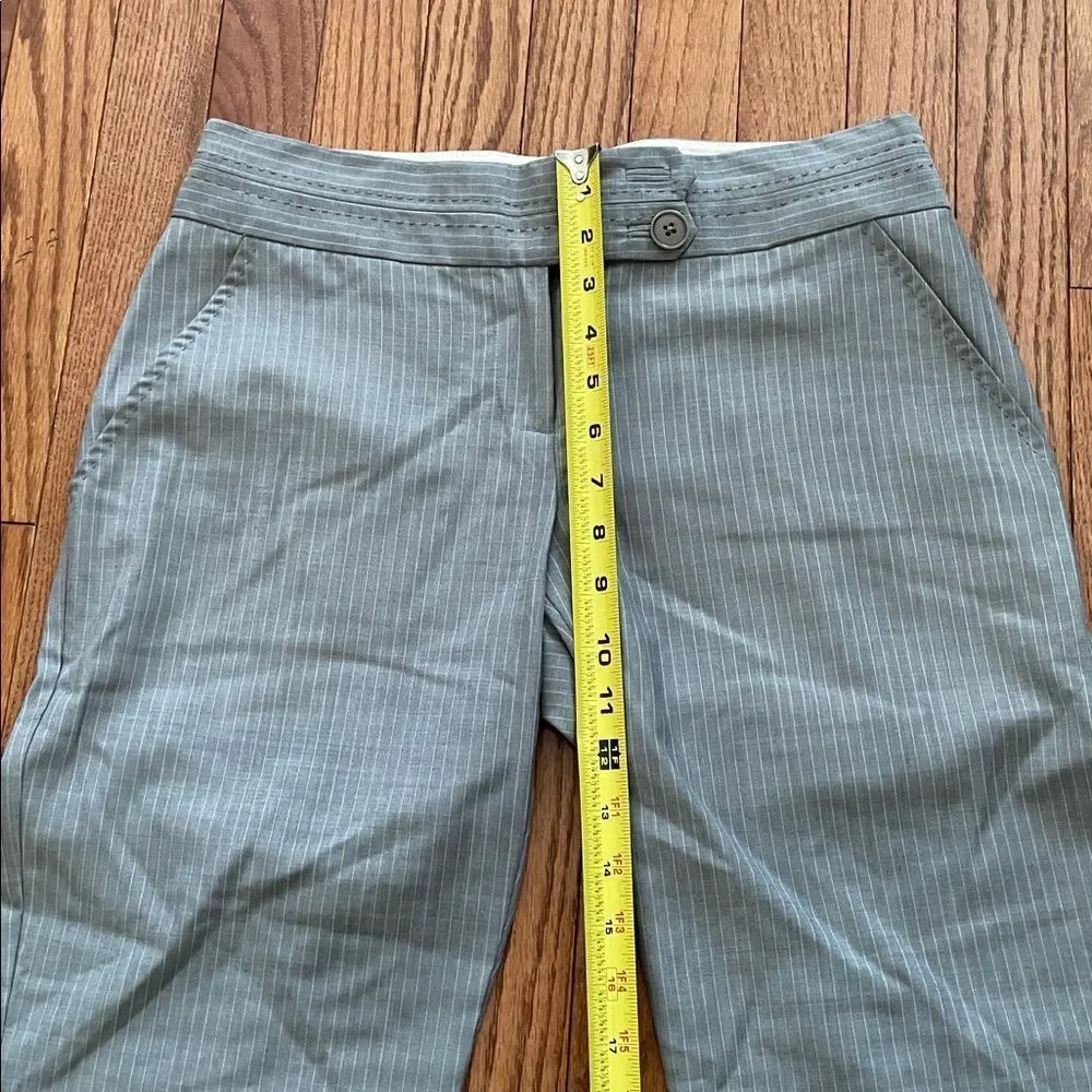 MB by Malene Birger Wool Gray Pinstripe Dress Shorts Sz 40